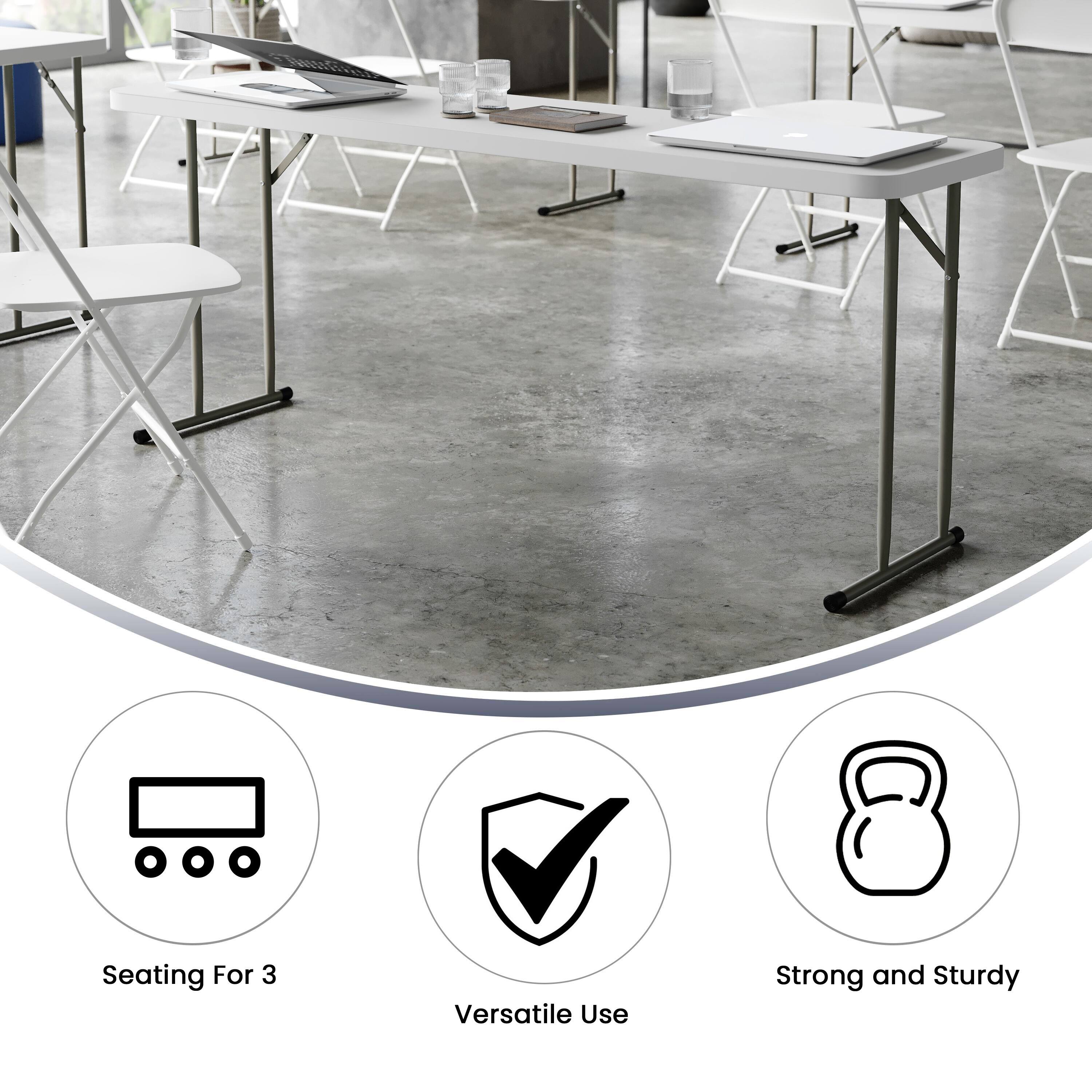 Seating For 3  
Versatile Use  
Strong and Sturdy