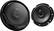 Angle. Kenwood - Road Series 6-1/2" 2-Way Car Speakers with Paper Woofer Cones (Pair) - Black.