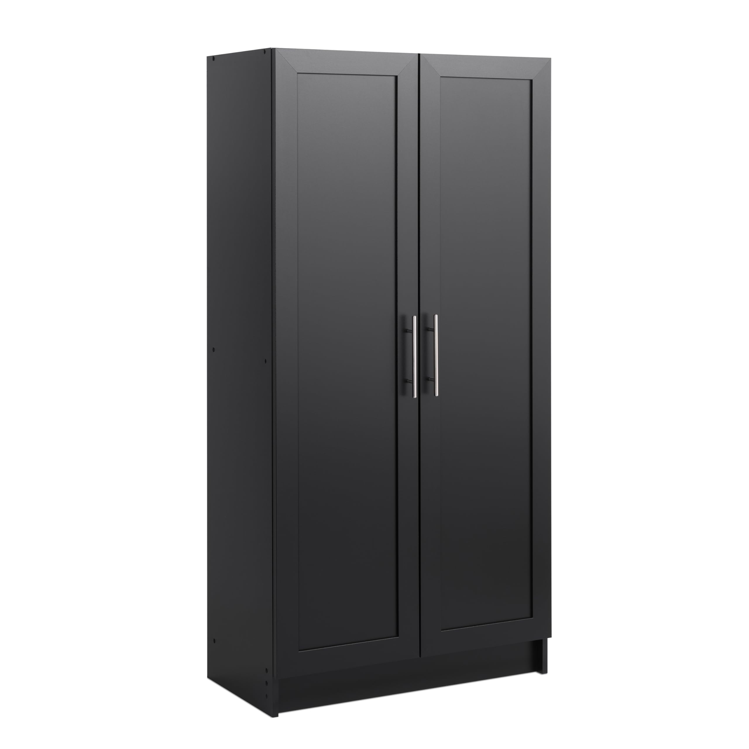 Black 32" Wide Panel Doors
