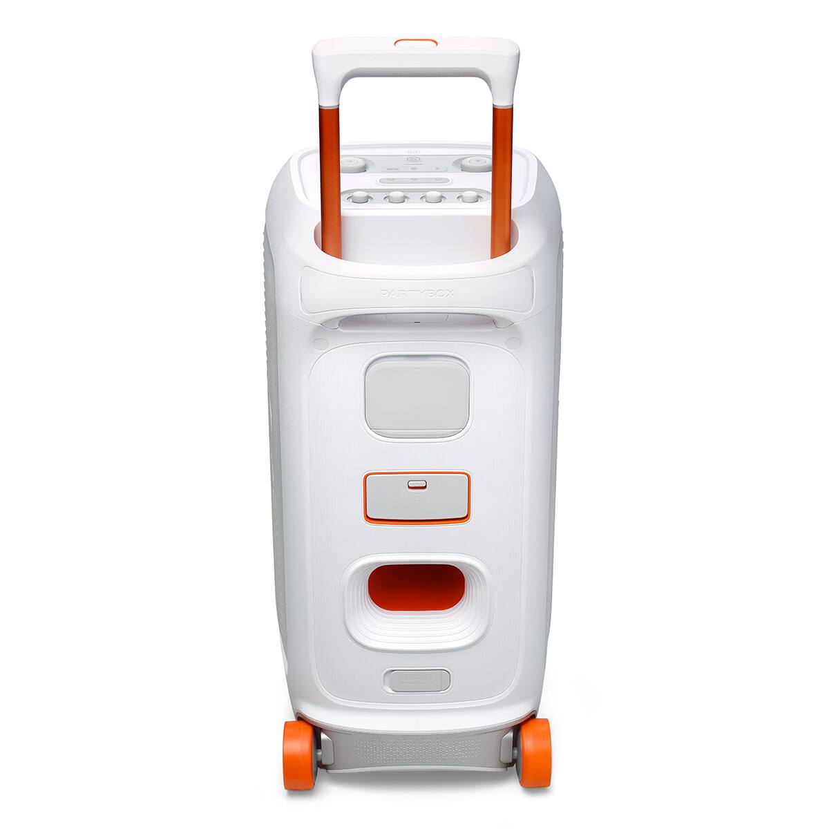 Alt View 9. JBL - JBL PartyBox Stage 320 Portable Party Speaker with Wireless Two Microphone System - White.