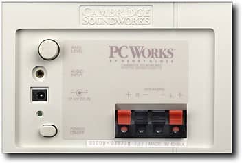 Back Standard. PC WORKS - CAMBRIDGE.