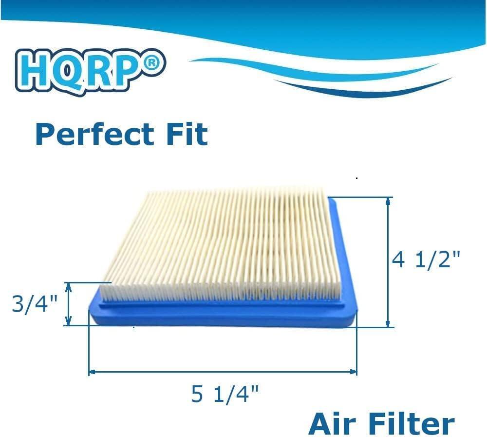 HQRP® Perfect Fit 4 1/2" x 5 1/4" x 3/4" Air Filter