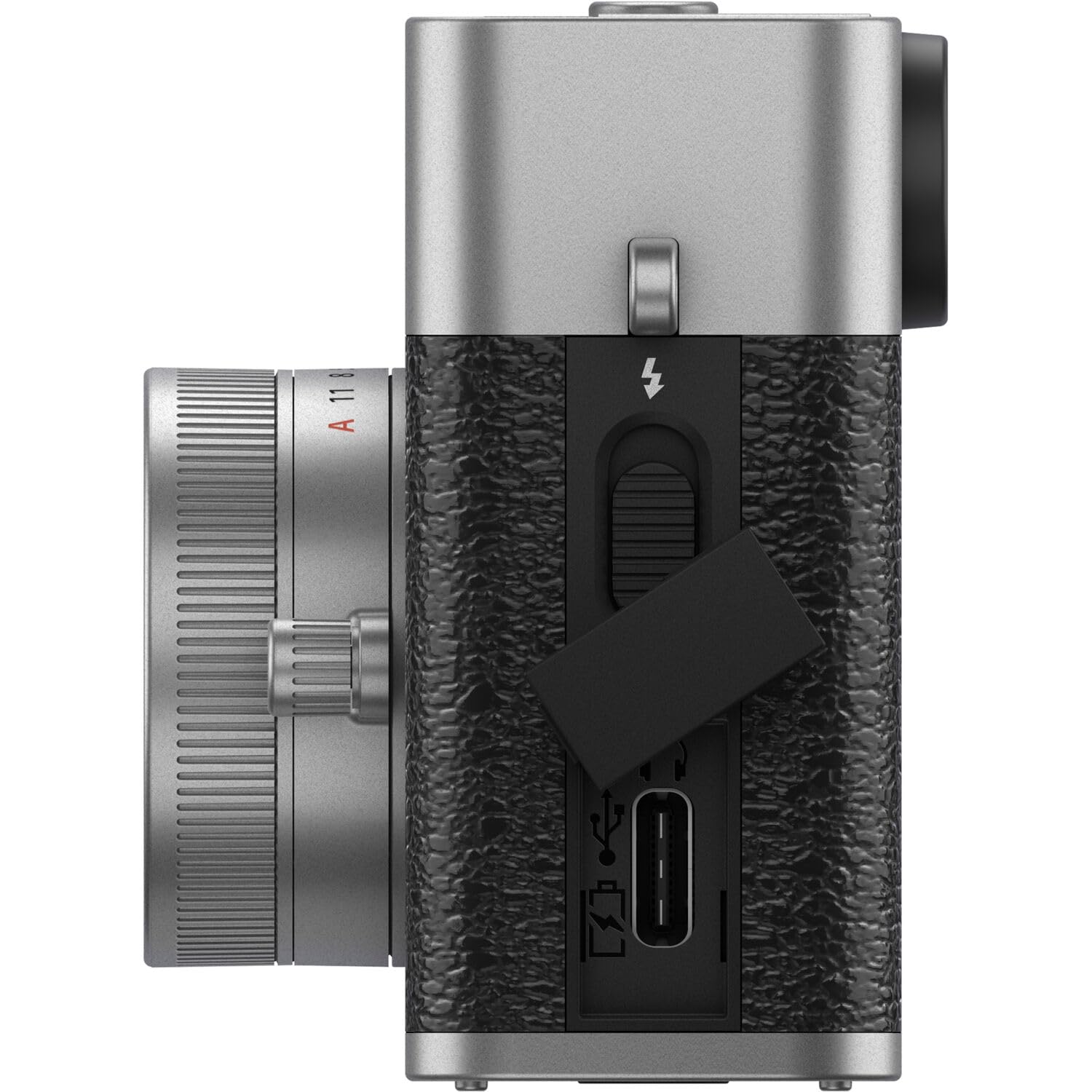 Alt View 4. Fujifilm - Fujifilm X Half Digital Camera (Silver) Bundle with 64GB SD Card + Camera Pouch + More Advanced Accessories.