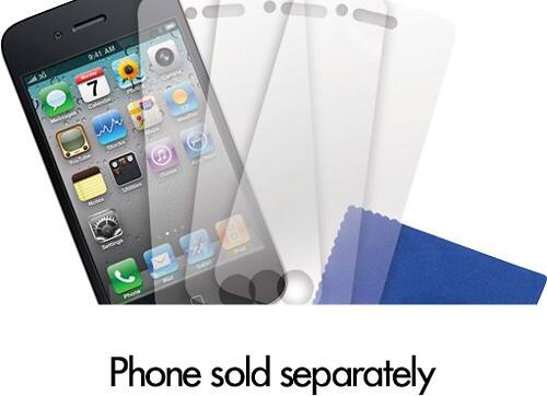 Front Standard. Griffin Technology - Screen Care Kit for Apple® iPhone® 4.