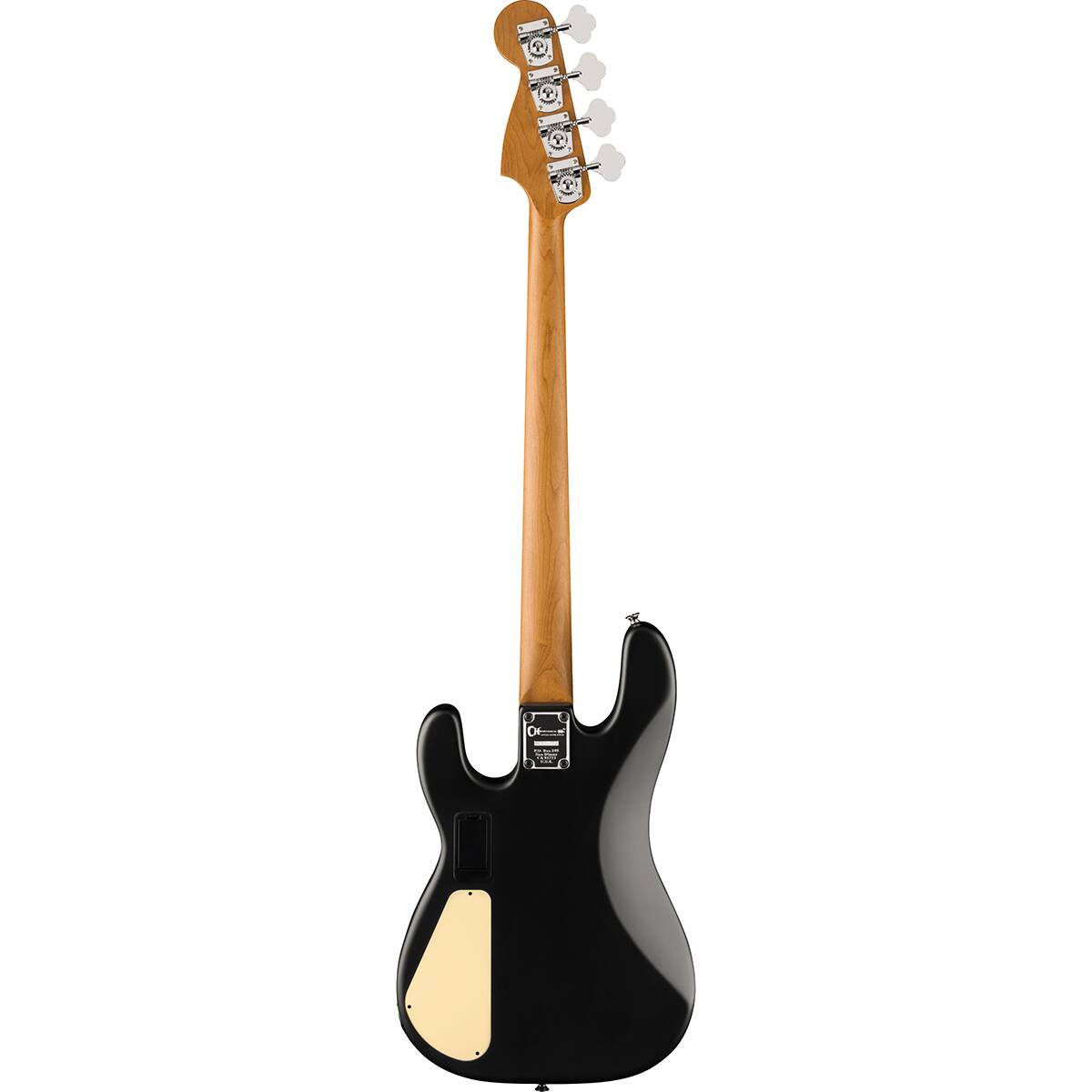 Alt View 1. Charvel - Charvel Pro-Mod San Dimas PJ IV Bass Guitar, Caramelized Maple Fingerboard, Satin Black.