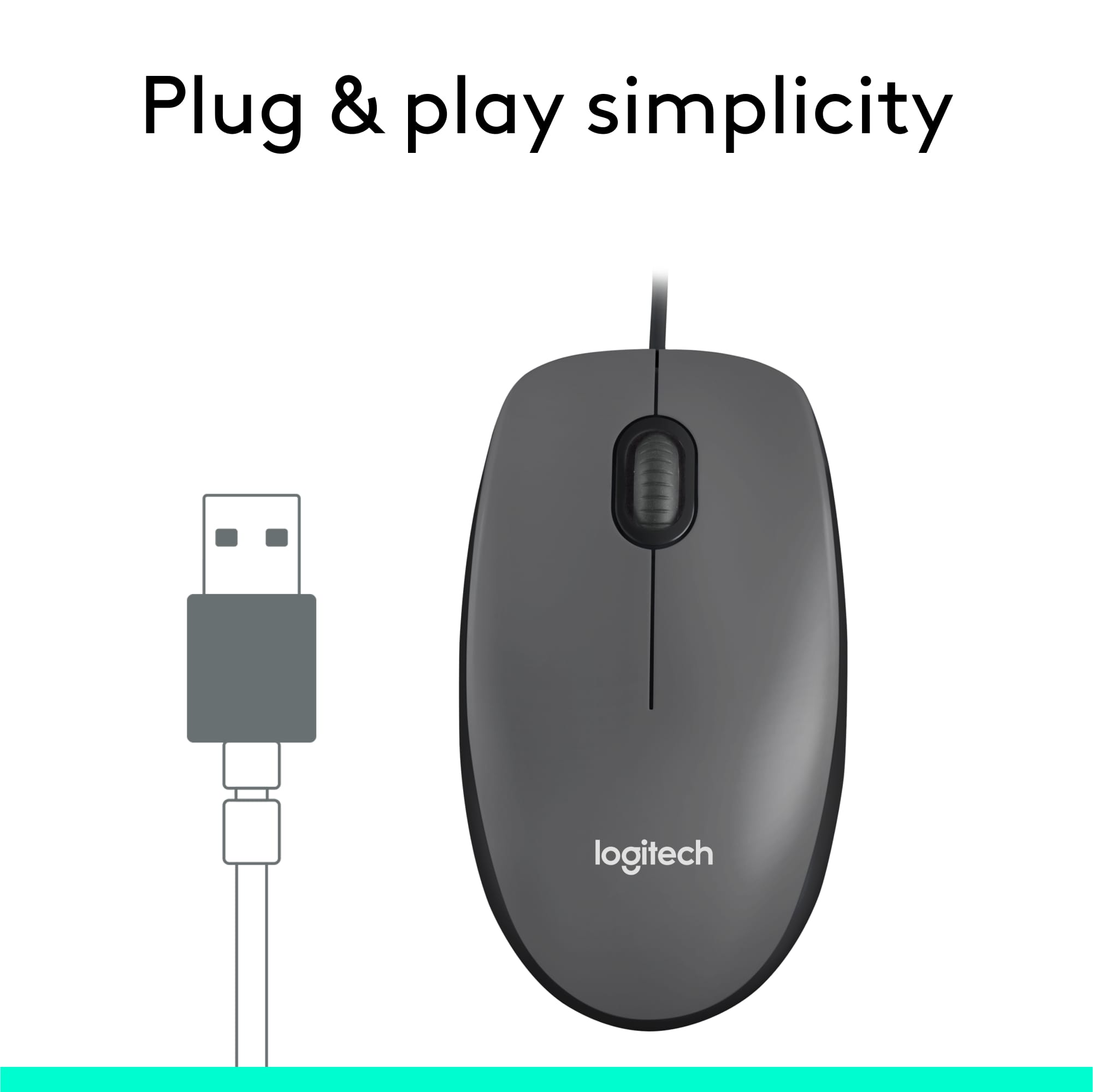 Plug & play simplicity logitech