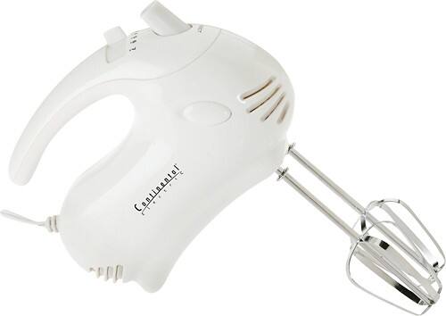 Best Buy: Continental Electric Hand Mixer Chrome Beater, White CE22811