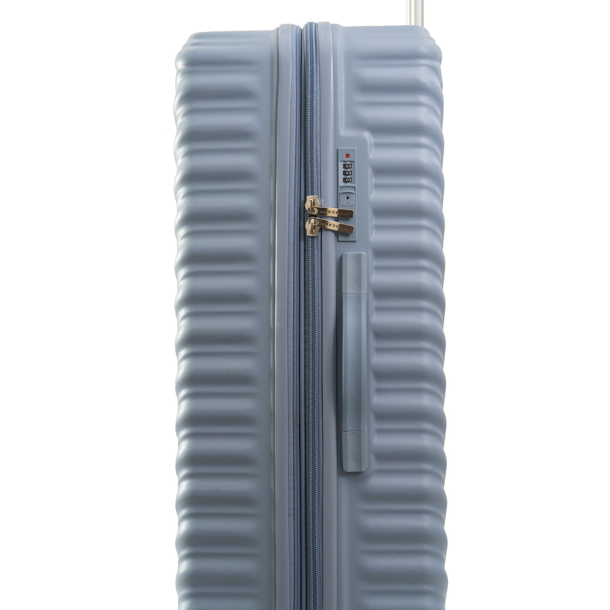 Alt View 6. Max Studio - The Auckland ABS 2-Piece Hard-Sided Luggage Set - 417-TRANDESSCENT PINK.