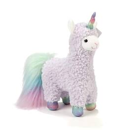 Enesco - Sugar Plum Llamacorn 11 Inch Collectible Plush - Purple