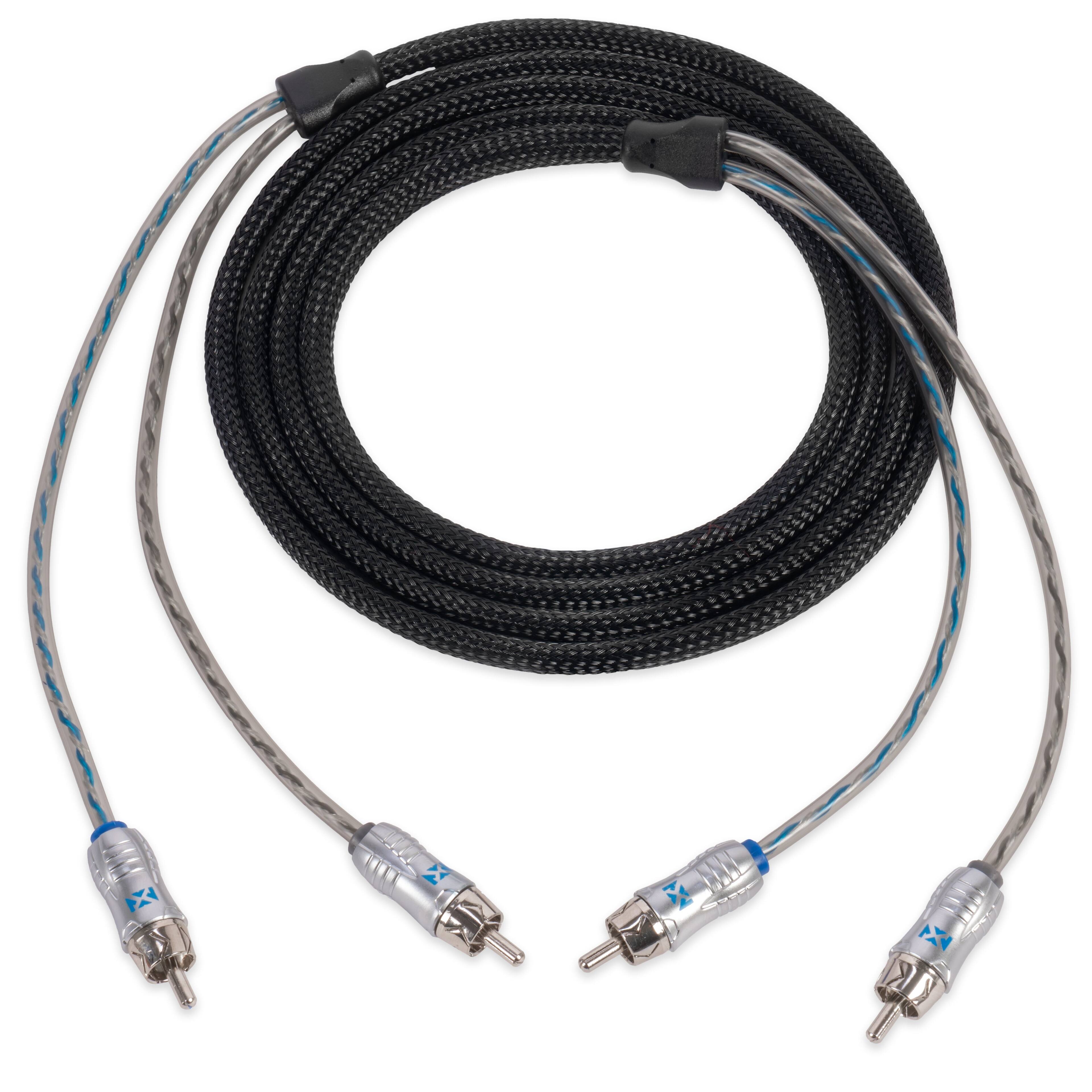 NVX - XIX22 6.56 ft (2 Meter) Oxygen Free Copper 2-Channel Double Twisted Pair X-Series Car Audio RCA Audio Interconnect Cable price history on PriceWatchPro