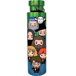 Spoontiques - Harry Potter Characters Stainless Steel Bottle with Twist Lid 24 ounces - Multicolor