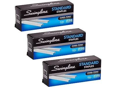 Swingline STANDARD Swingline STAPLES CHISEL POINT 5,000 FULL 5,000