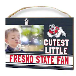 Jardine - Fresno State Bulldogs 8'' x 10'' Cutest Little Team Logo Clip Photo Frame - Navy