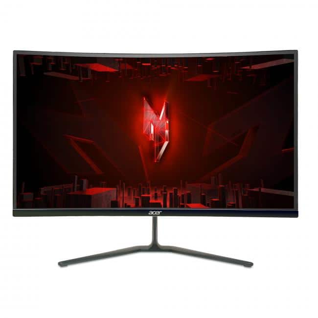Acer - Nitro 27" WQHD 300Hz 1ms 1500R Curved Widescreen VA Gaming Monitor - Black