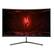 Front. Acer - Acer Nitro 27" WQHD 300Hz 1ms 1500R Curved Widescreen VA Gaming Monitor - Black.