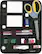 Alt View Standard 2. Cocoon - GRID-IT Organizer 3-Ring Binder Accessory - Black.