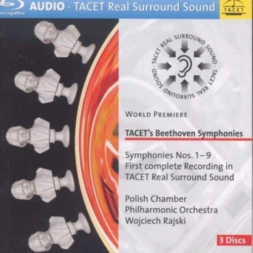 Tacet's Beethoven Symphonies Nos. 1-9  - BLU-RAY AUDIO
