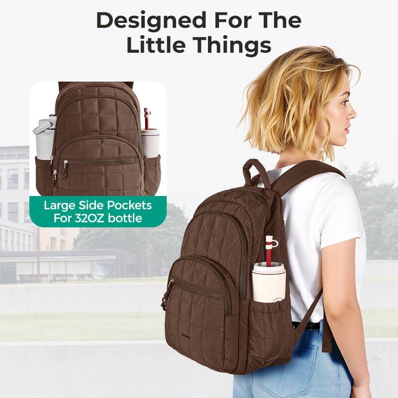 Designed For The Little Things

Large Side Pockets For 32OZ bottle