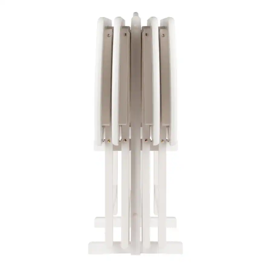 Format Table Stting Winsome Wood Corbett 5 Pc Oversized Snack Table Set White - Best Buy