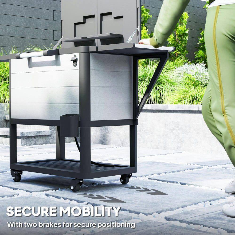 SECURE MOBILITY  
With two brakes for secure positioning