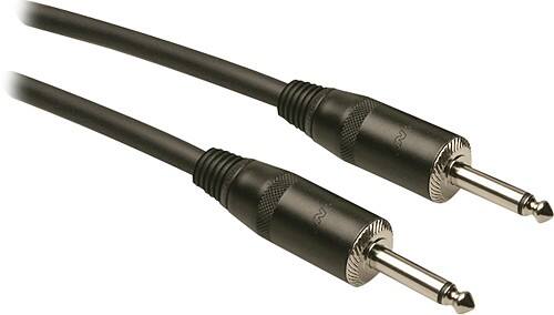 Front Standard. Hosa Technology - Pro 25' Speaker Cable - Black.