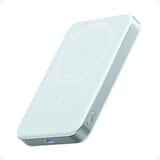 Anker - MagGo Power Bank, Ultra-Slim 10,000mAh Magnetic Battery Pack, Qi2 Certified 15W Ultra-Fast Portable Charger - Green