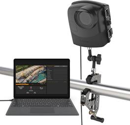 Brinno - BCC2000 Plus Time Lapse Camera Bundle with Waterproof Case, Clamp Mount, and 32-ft Extender for Laptop Access