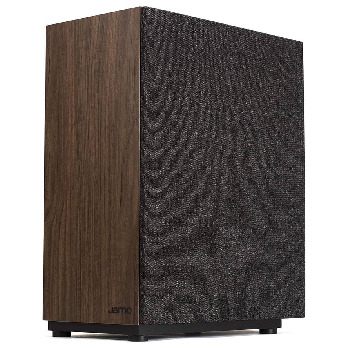 Alt View 1. Jamo - Jamo S 810 SUB 10" 150W 2-Channel Subwoofer, Walnut.
