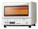 Front. Panasonic - FlashXpress 4-Slice Toaster Oven - White.