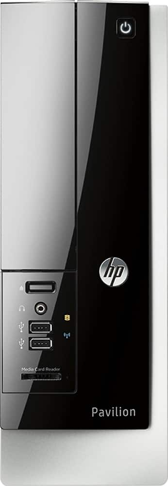 Hp Pavilion Slimline Desktop Amd A4 Series 6gb Memory 1tb Hard Drive Gray 400 224 Best Buy 4005