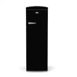 Conserv - 11cf Classic Retro Refrigerator 24 in Frost Free Eco R600a 110V - Black