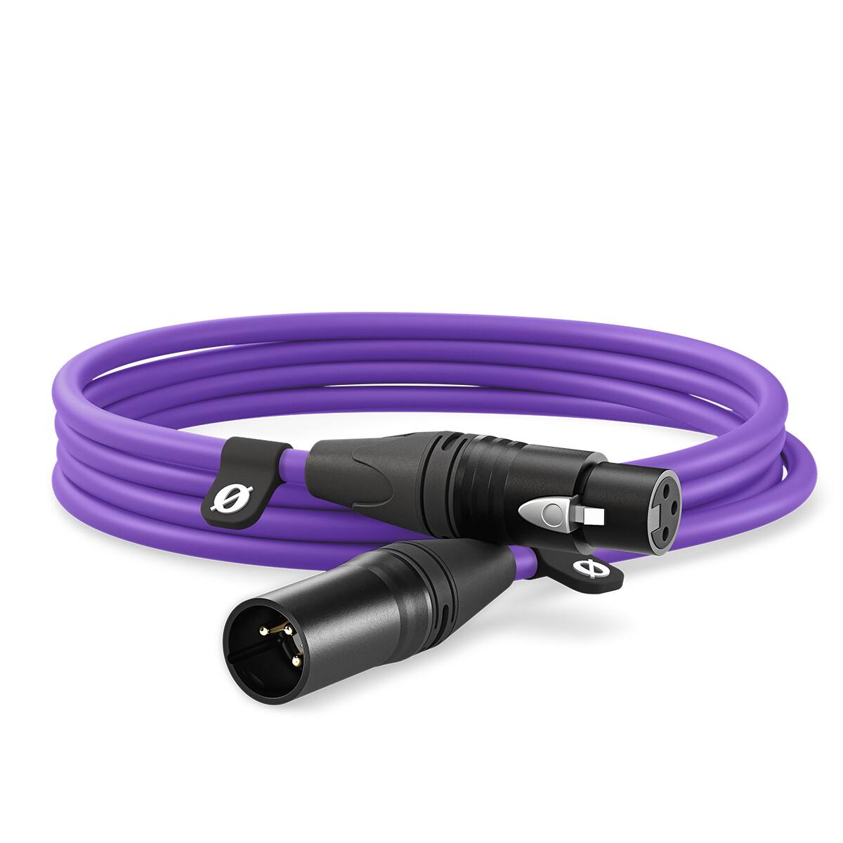 Front. RODE - Rode 10' Premium XLR Cable, Purple.