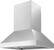 Angle. Zephyr - Titan 36 in. 650 CFM Island Mount Range Hood with TruHue - Stainless Steel.