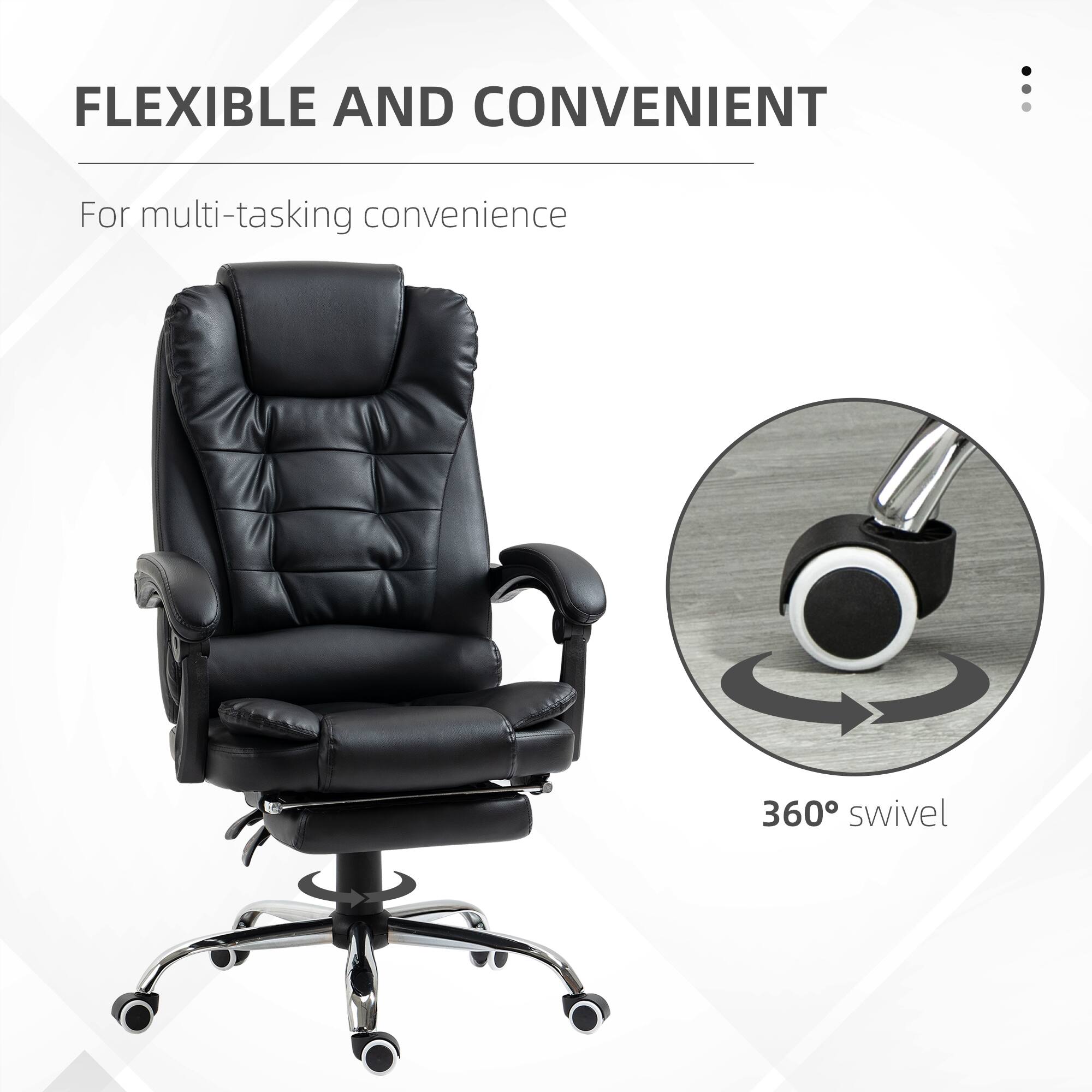 FLEXIBLE AND CONVENIENT

For multi-tasking convenience

360° swivel