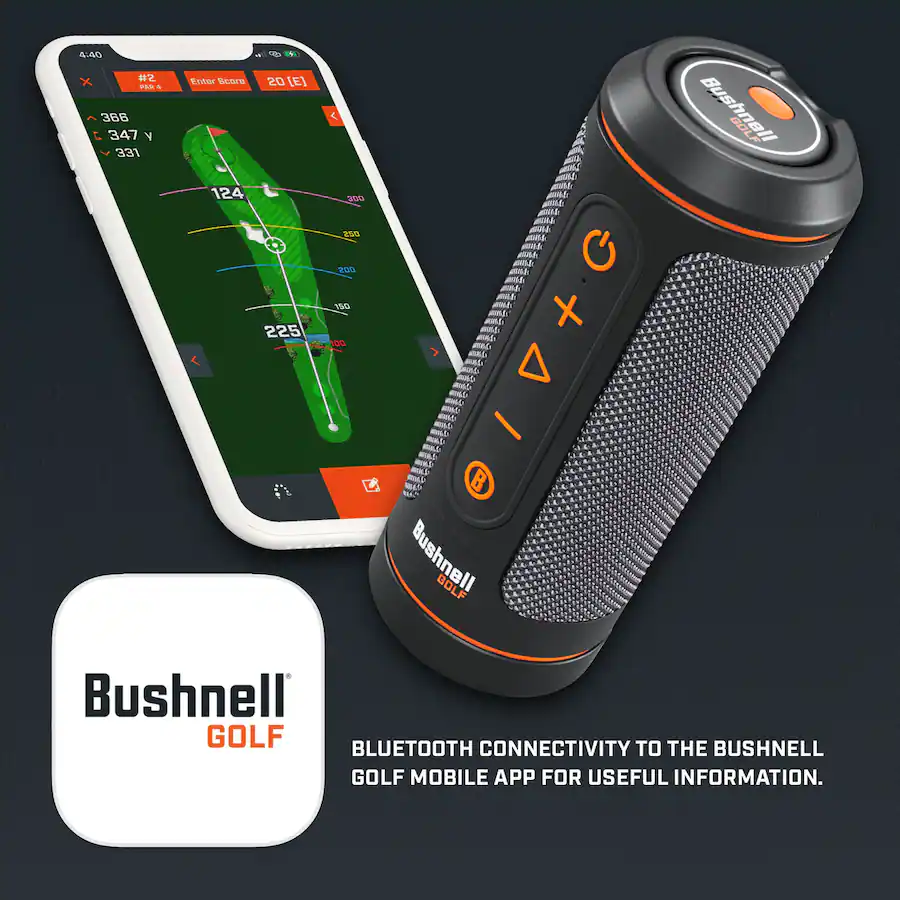 Bushnell Wingman Golf GPS Bluetooth Speaker Black 362410 Best Buy