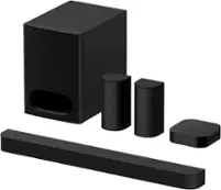 Sony BRAVIA Theater System 6, 5.1ch with subwoofer, Dolby Atmos®/DTS:X® compatible - Black - Front_Zoom