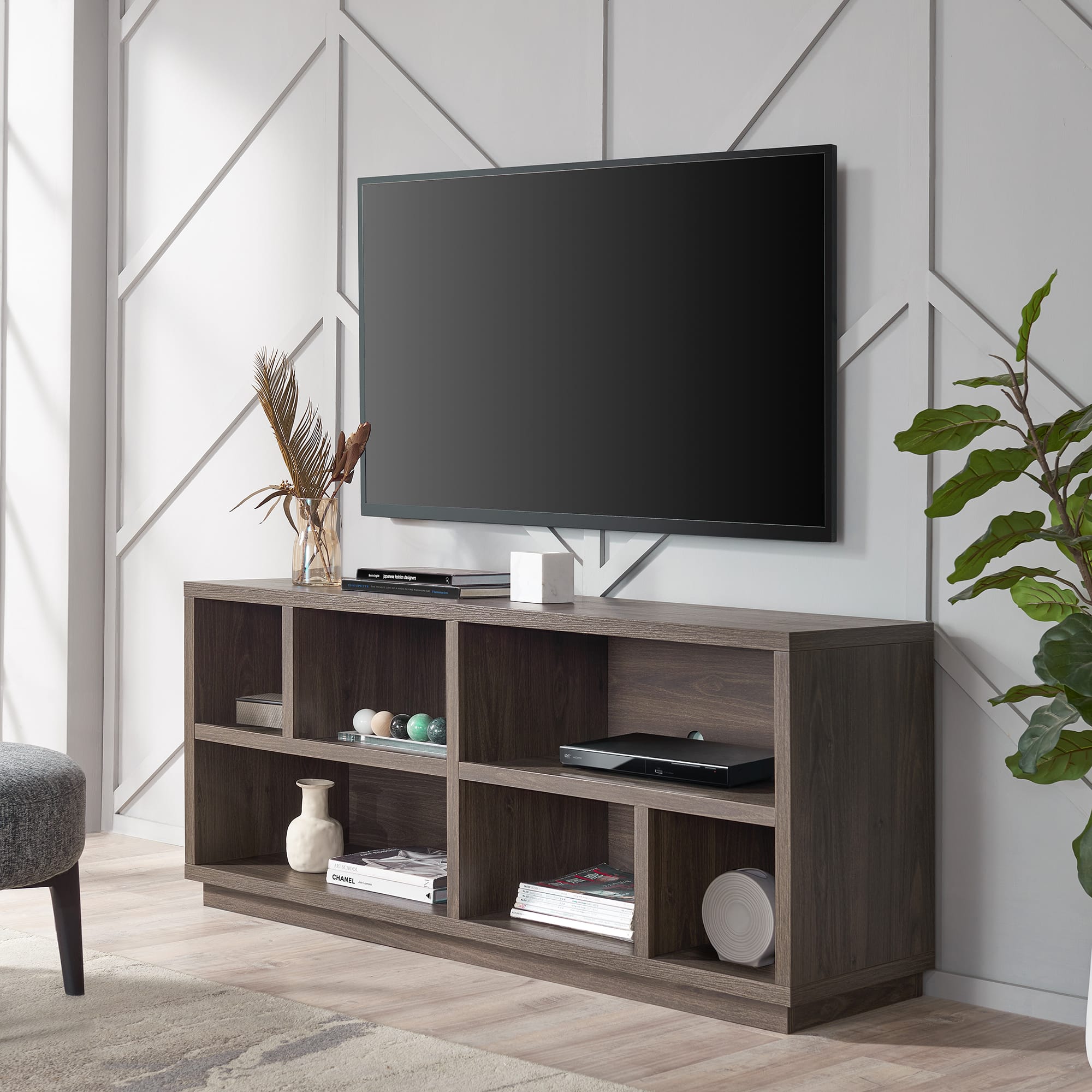 Camden&Wells – Bowman TV Stand for Most TVs up to 65″ – Alder Brown Sansujyuku sansujyuku.com