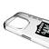 Alt View 2. Keyscaper - Las Vegas Raiders Linen Logo iPhone Clear Case - 13 mini - Multicolor.