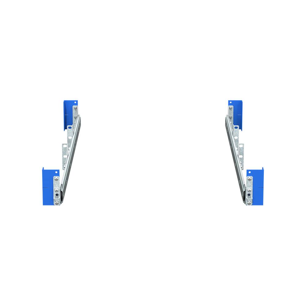 Alt View 2. RackSolutions - RackSolutions 2U Raven 200-A Rail for HPE - Black.