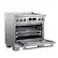 Alt View 3. Forno Appliances - Maximus 5.36 Cu. Ft. Freestanding Electric Induction Range with Air Fryer - Stainless Steel.