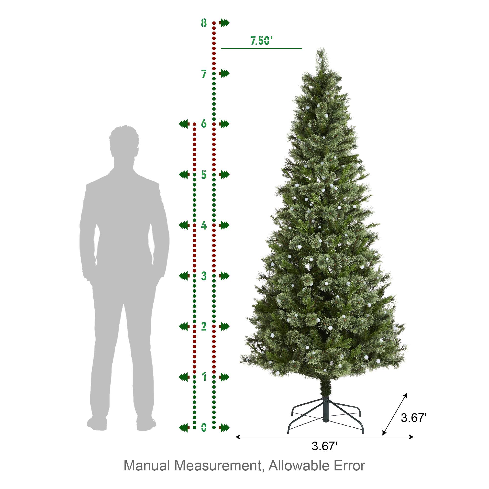 7.50'
7
6
5
4
3
2
1
3.67'
3.67' Manual Measurement, Allowable Error