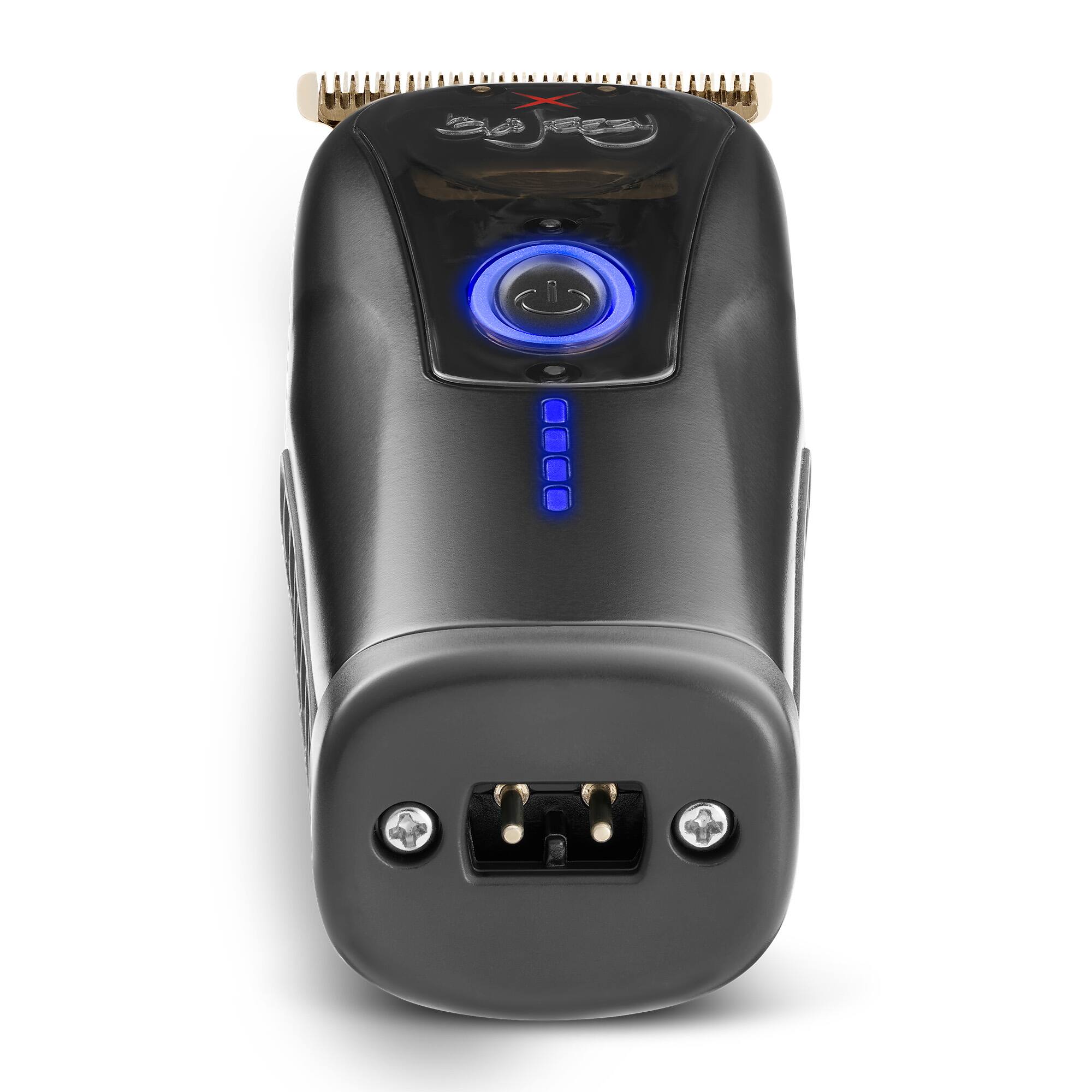 Back. StyleCraft - 360 Jeezy Trimmer Professional Hair Trimmer for Men, with IN3 Vector Motor USB C Compatible Design - Black.