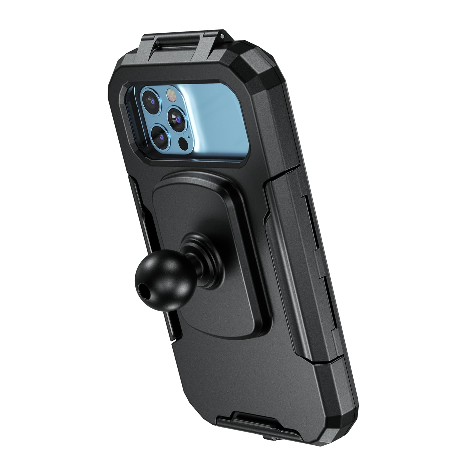 Alt View 6. PO3TICJUNKI3 - Ip66 Waterproof Bike Phone Holder With 1  Ball Head Suitable For Ram B Size Components  Socket Arms Fits 3 5 - L.