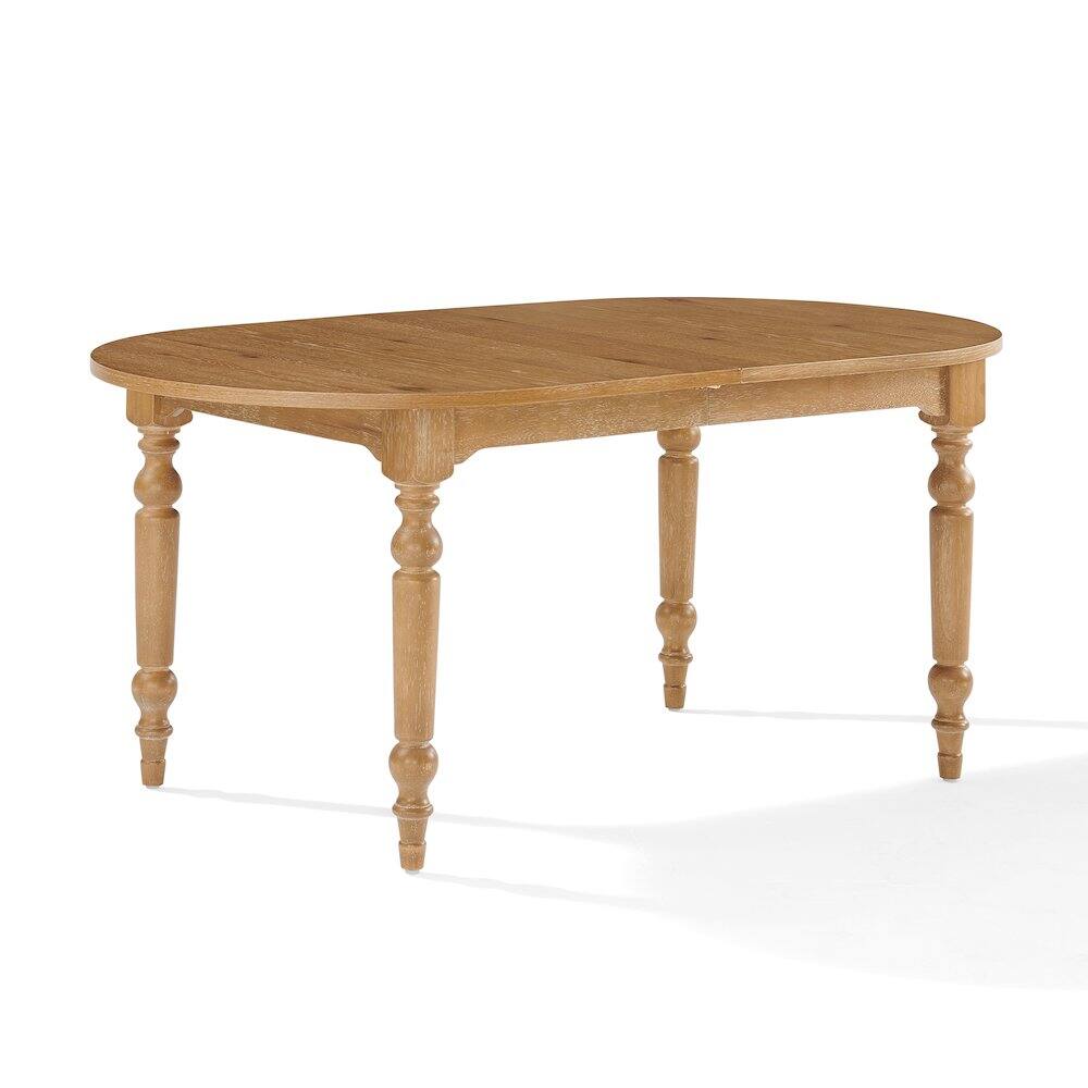 Left. Crosley Furniture - Daphne Dining Table Rustic Brown - Rustic Brown.