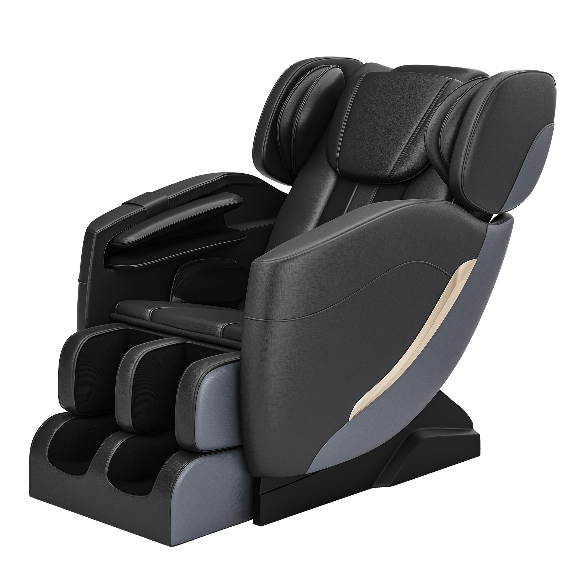 Essen Blissed - Favor-SS05 heated Full Body Massage Chair with zero gravity mode and Bluetooth music player - Black