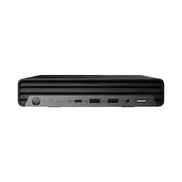HP - Elite Mini Desktop, Intel i7-13700T 16-Core, Intel Iris Xe Graphics, 16GB DDR5 512GB M.2 SSD, Wi-Fi, Win11 Pro - Jet Black