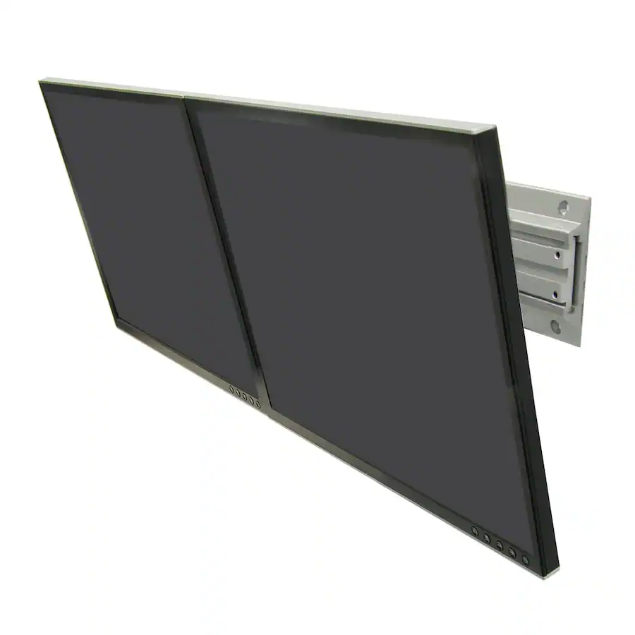 Ergotron Dual Monitor VESA Wall Mount, Fits 2 Monitors 24 inch, 25 lb ...