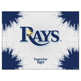 Holland Bar Stool Co. - Tampa Bay Rays 15" x 20" Splash Canvas Wall Art - Multicolor
