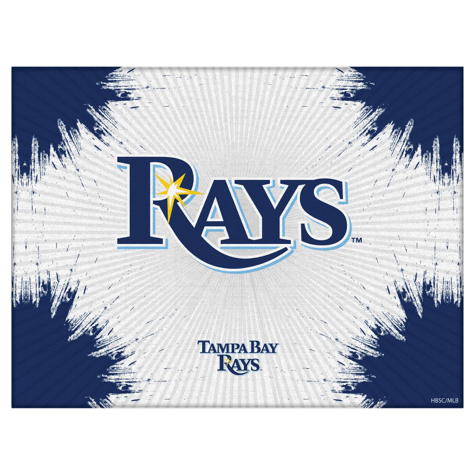 Tampa Bay Rays 15" x 20" Splash Canvas Wall Art