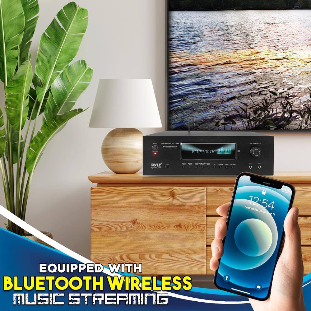 EQUIPPED WITH BLUETOOTH WIRELESS MUSIC STREAMING
